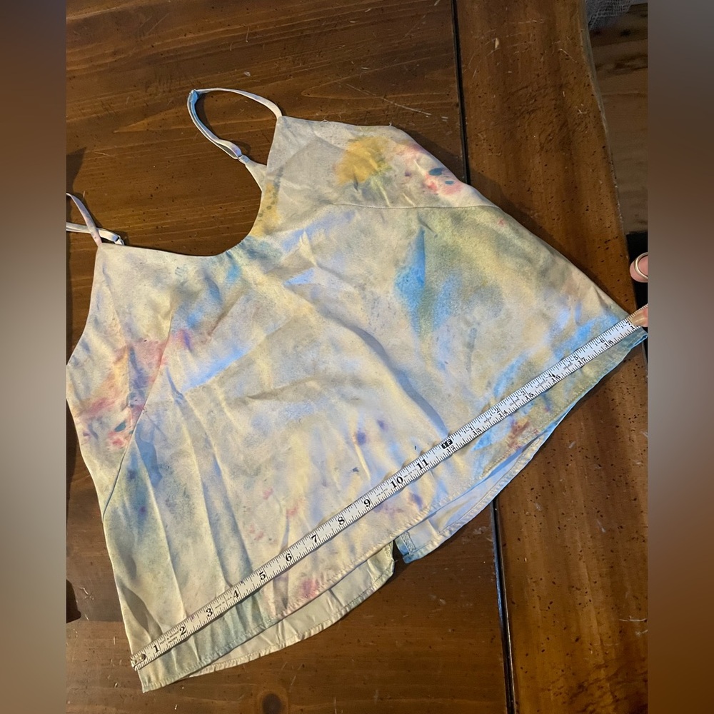 Free People Multicolor Tie-Dye Paint Splatter Camisole - Picture 9 of 9